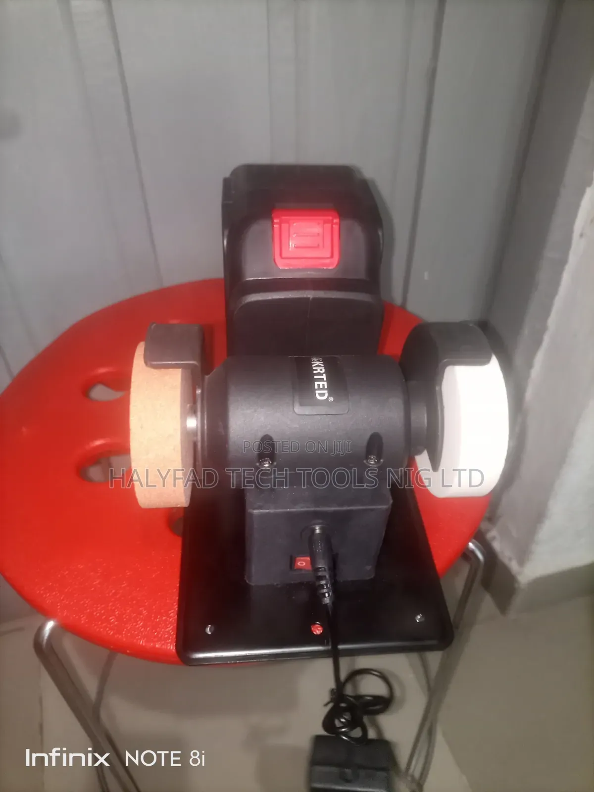 Cordless Mini Bench Grinder Machine