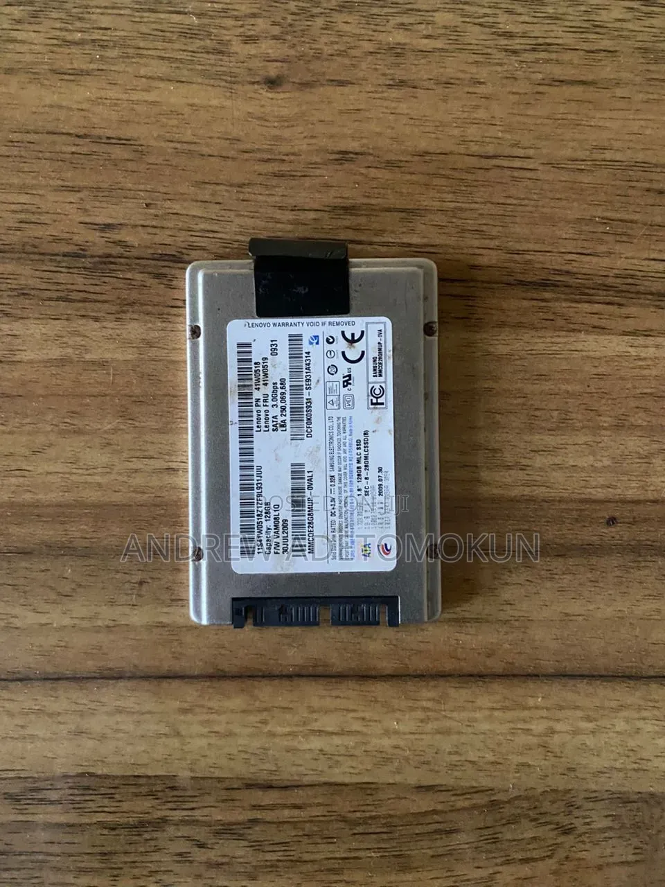 128 Gb Lenovo SSD Harddrive