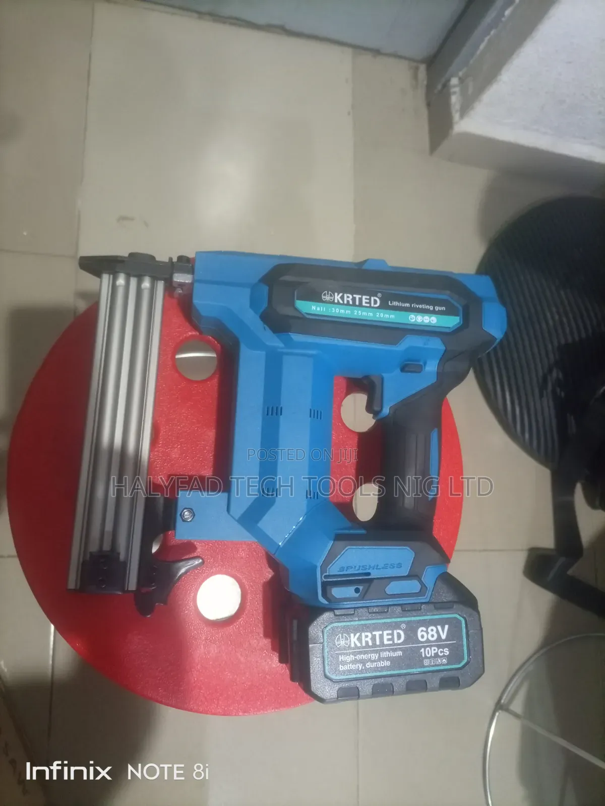 Cordless Brad Nailer and Stapler Machine