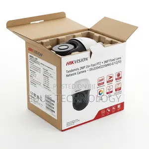 Hikvision 2mp PTZ + 2mp Fixedlens Network Camera Ds2se4c225mwge/12(f0)