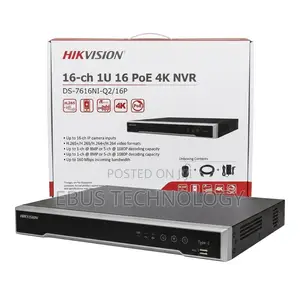 Hikvision 16-Channel Poe Network Video Recorder – Ds-7616ni-Q2/16p
