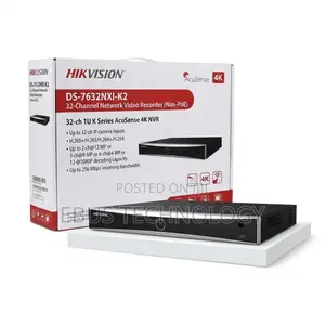 Hikvision 32-Channel Network Video Recorder (Non-Poe) – Ds-7632nxi-