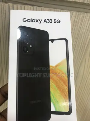 New Samsung Galaxy A33 5G 128 GB Black
