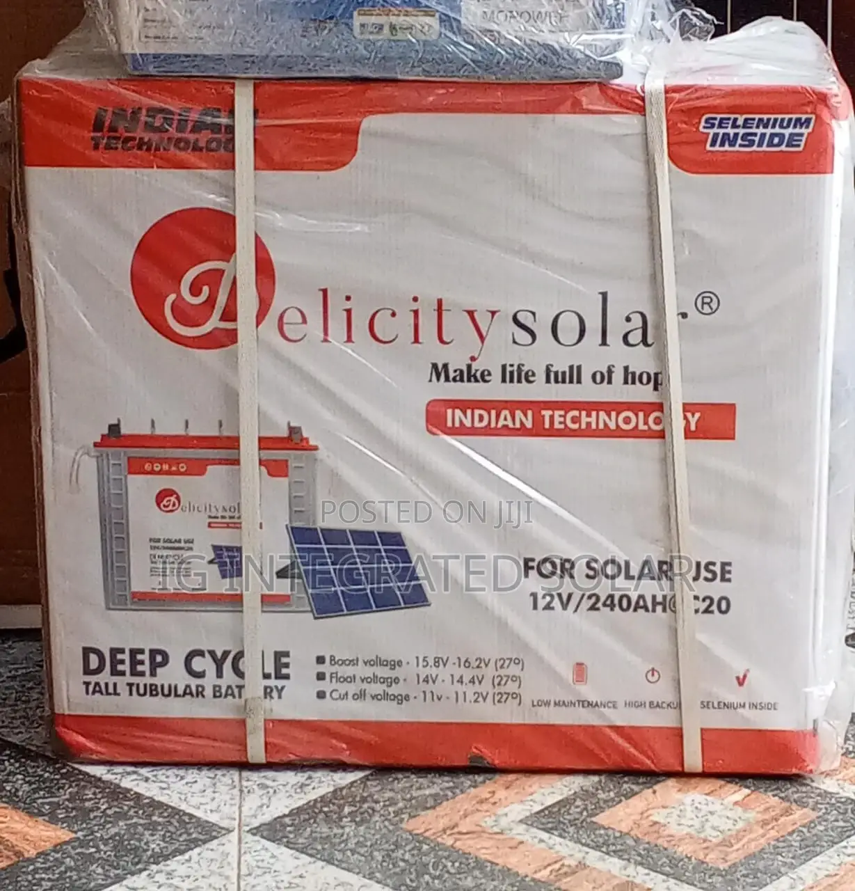 200ah Felicity Tubular Battery