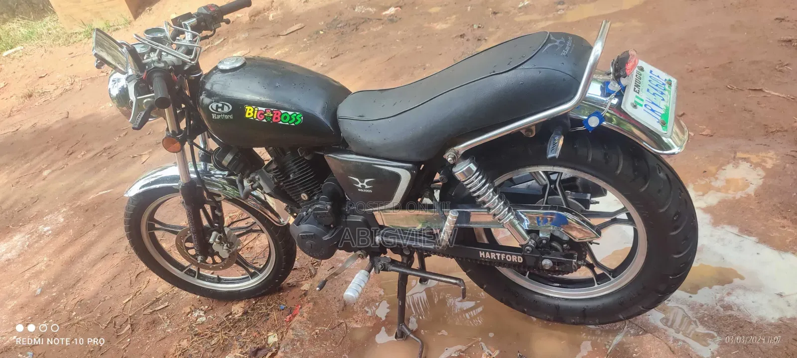 Motorcycle 2005 Black