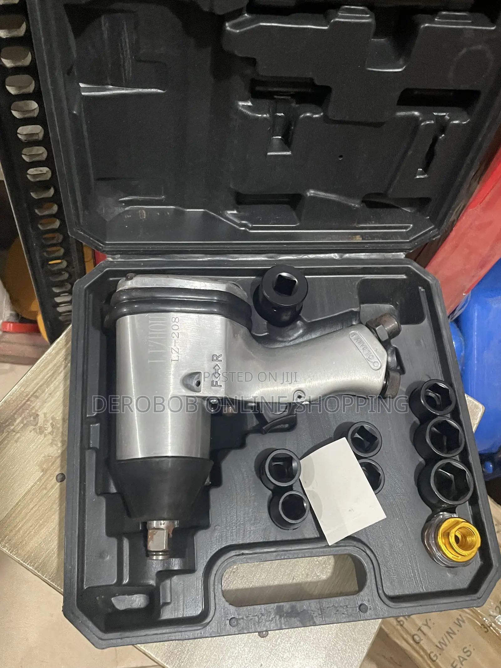 1 Inch Heavy-Duty Pneumatic Impact Wrench Socket Set