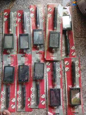 X-Steel Brand Telescoping Inspection Mirrors With Integrated Led
