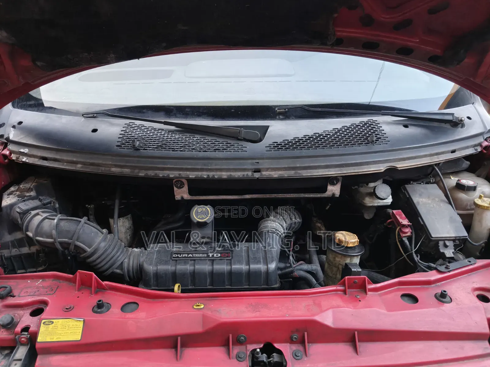 Ford Transit 2008 Red