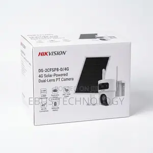 Hikvision 4g Solar-Powered Dual Lens Camera – Ds-2cfsp8-D/4g