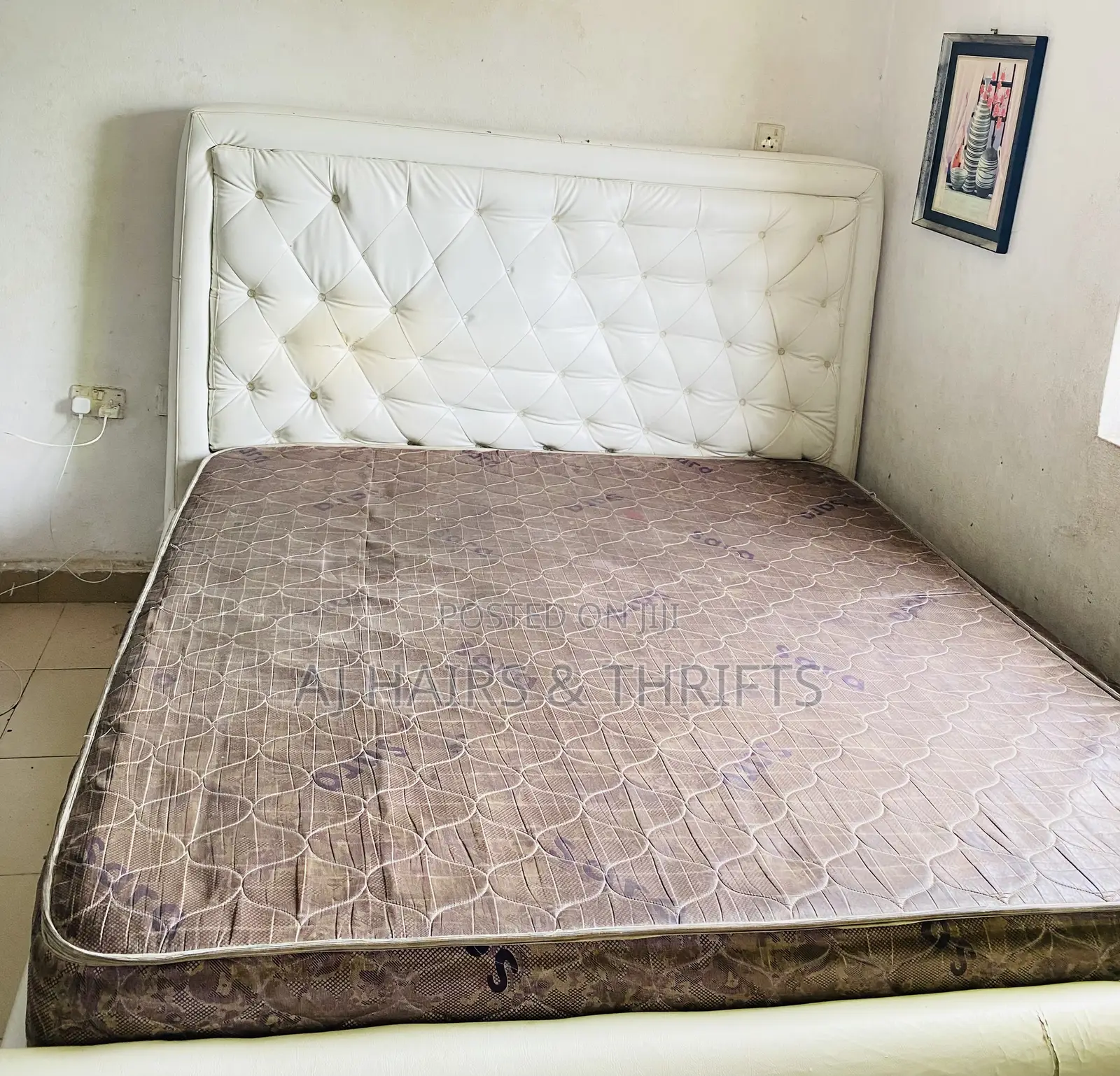 Bed and Frame