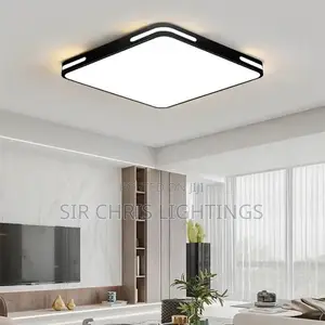 Minimalist Square Chandelier Led Ceiling Light for Bedroom Dining