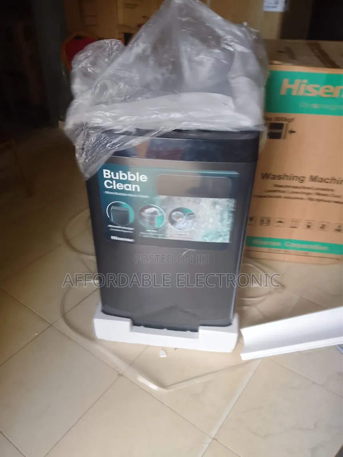 Hisense 9kg Automatic Top Loader Washing Machine+1 Year