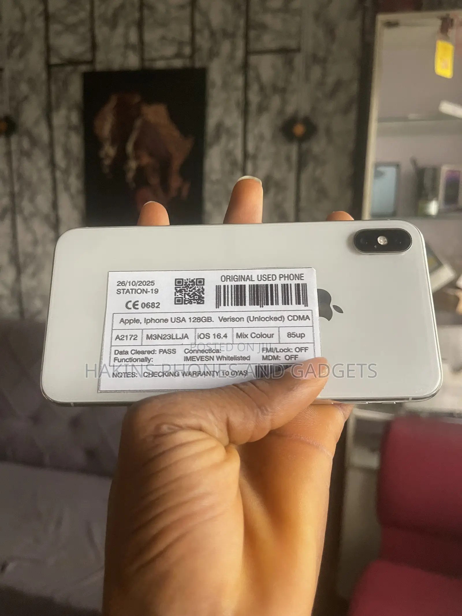 Apple iPhone XS Max 64 GB White