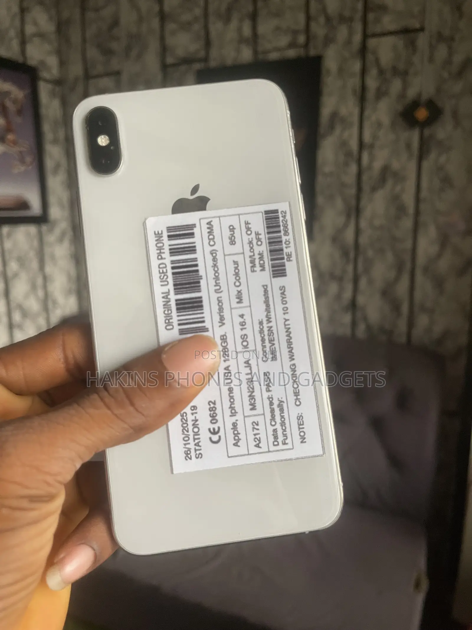 Apple iPhone XS Max 64 GB White