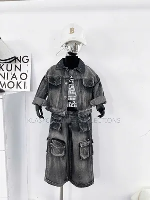 Boys 3pc Stone Jean Set