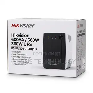 Hikvision 600va / 360w Ups – Ds-Ups600(O-Std)/Uk