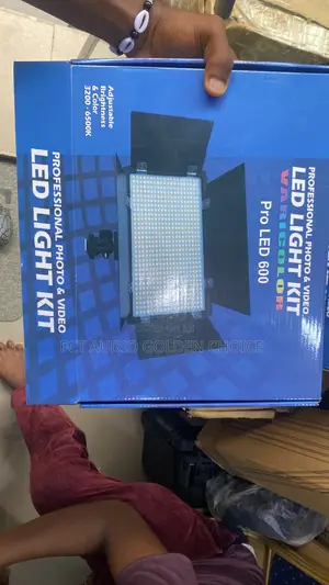 Professional Photo Video Led Light Kit – Pro Led 600