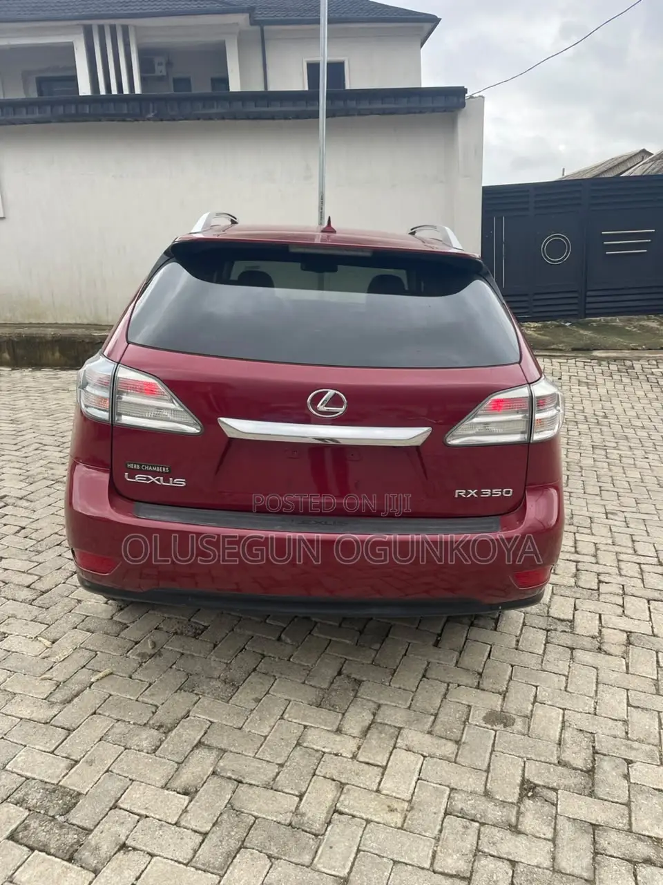 Lexus RX 350 2010 Maroon