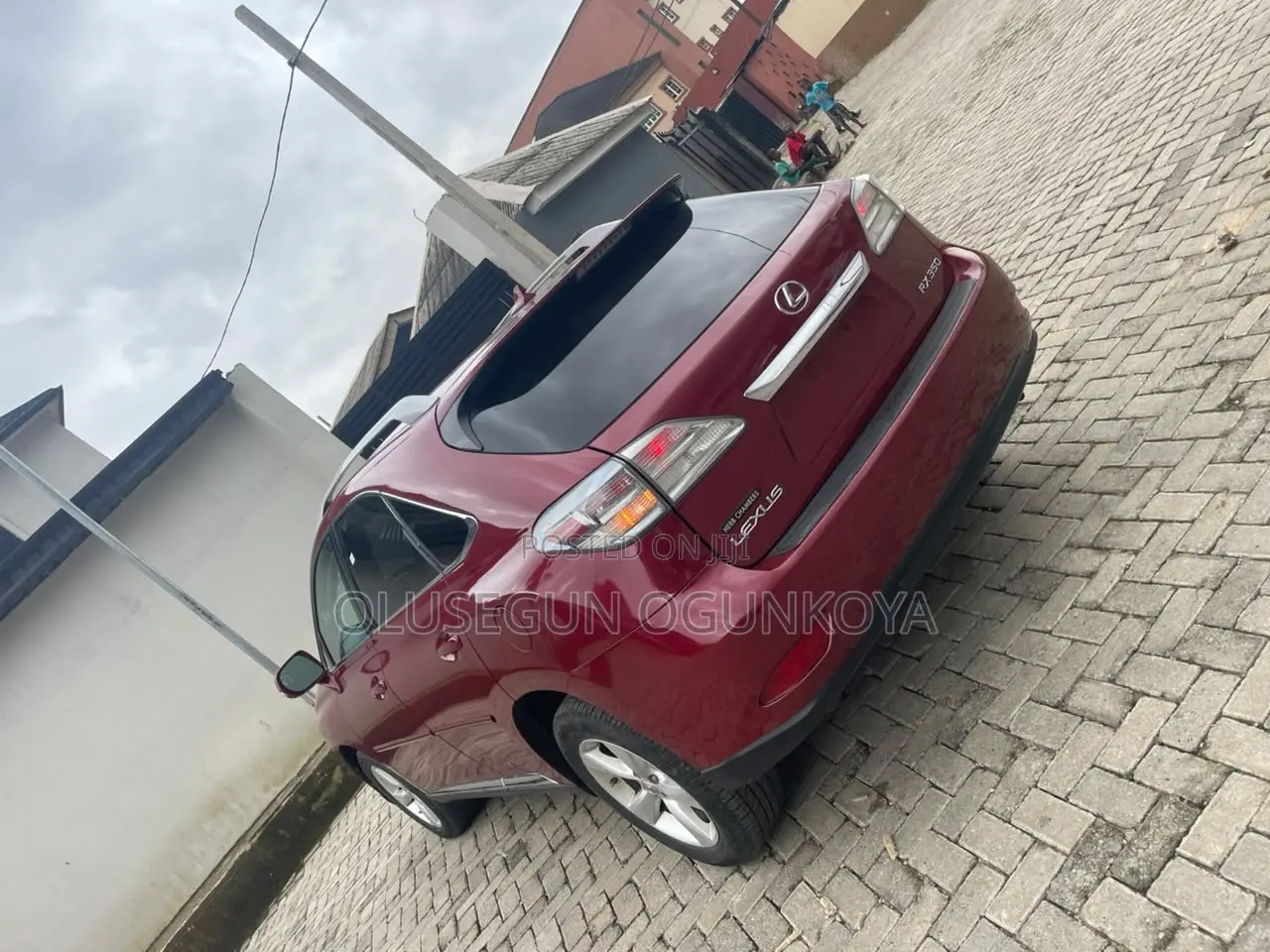 Lexus RX 350 2010 Maroon