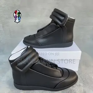 Original New Maison Margiela Future Ankle Sneakers Black —Newest Drip