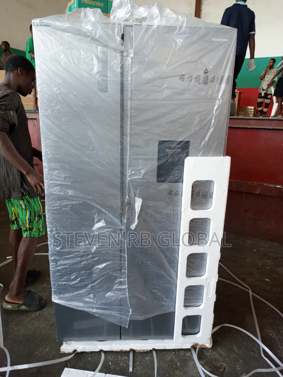 Hisense 529l Side-by-Side Refrigerator | Ref 71ws-Rc (Gray)