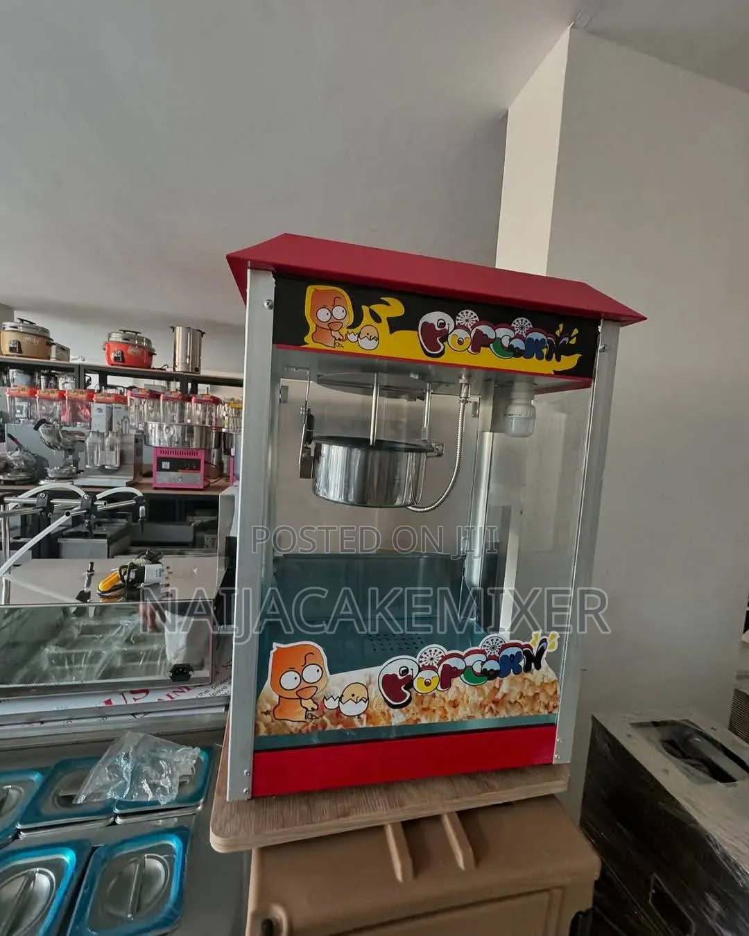 Brand New Foreign Pop Corn Machine