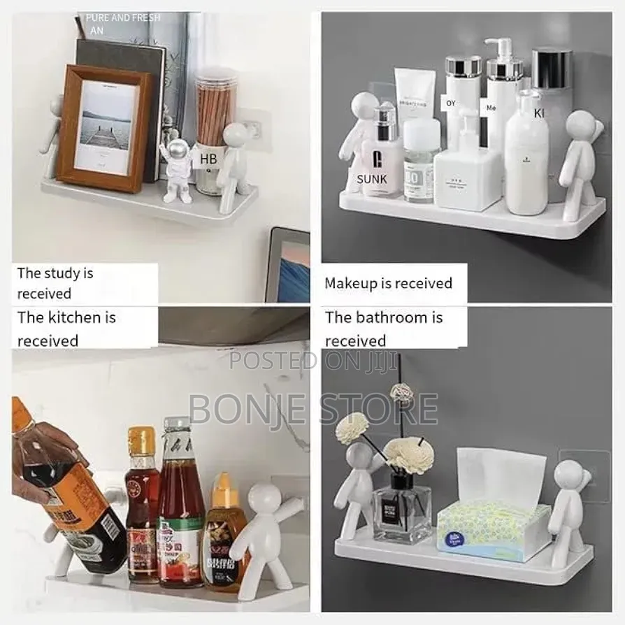Self Adhesive Wall Mounted Multipurpose Stand Holder for Bathroom