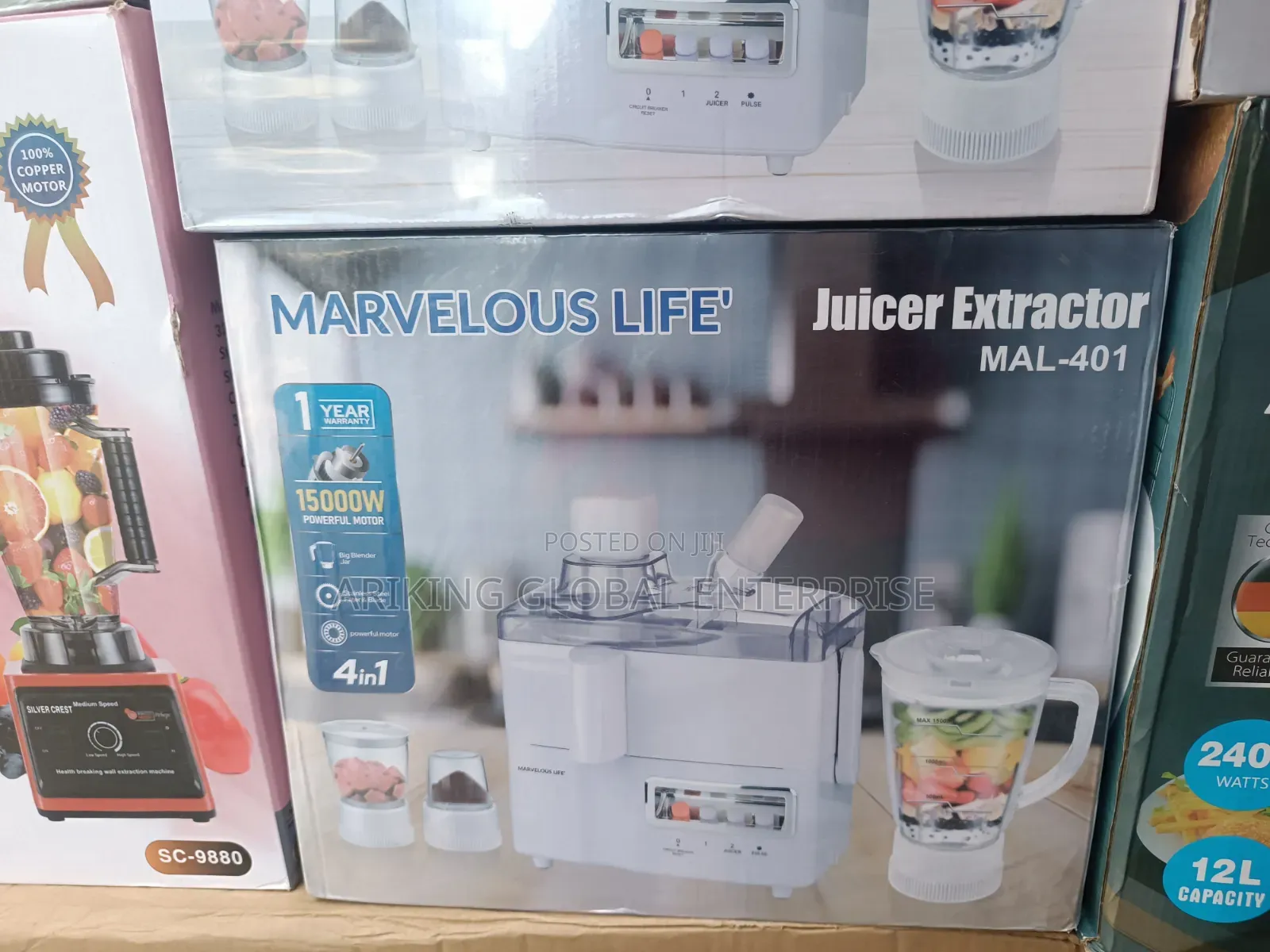 15000w Silver Crest Multifunctional Juicer Machine