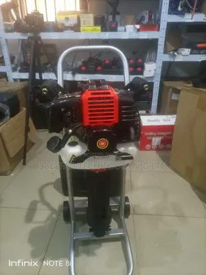 Gasoline Jack Hammer Machine With Trolley
