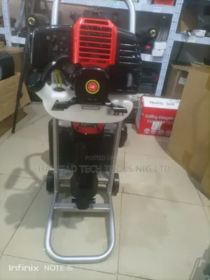 Gasoline Jack Hammer Machine With Trolley