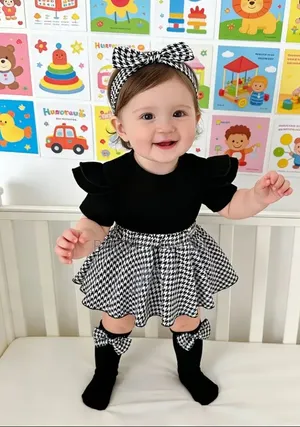 Kid Girls Set With Headband