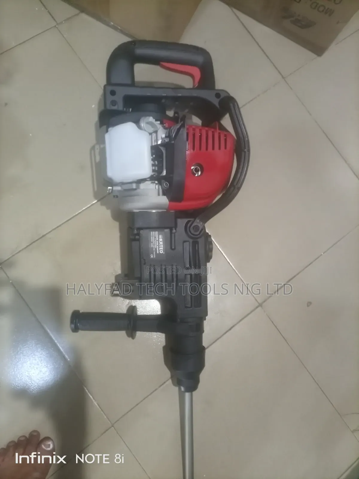 Gasoline Jack Hammer Machine