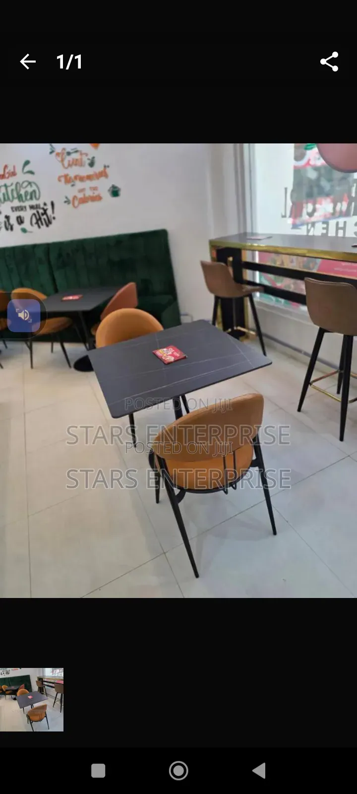 Modern 2 Seater Marble Dining.