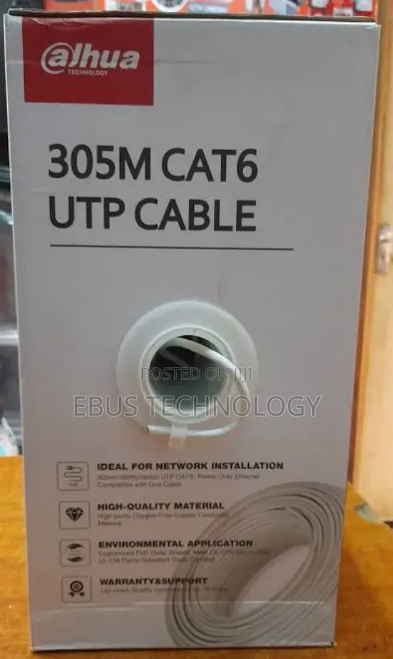 Dahua Cat 6 Network Cable 305 Meter
