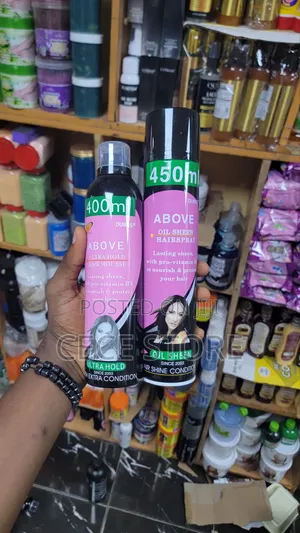 Above Mousse and Oilsheen