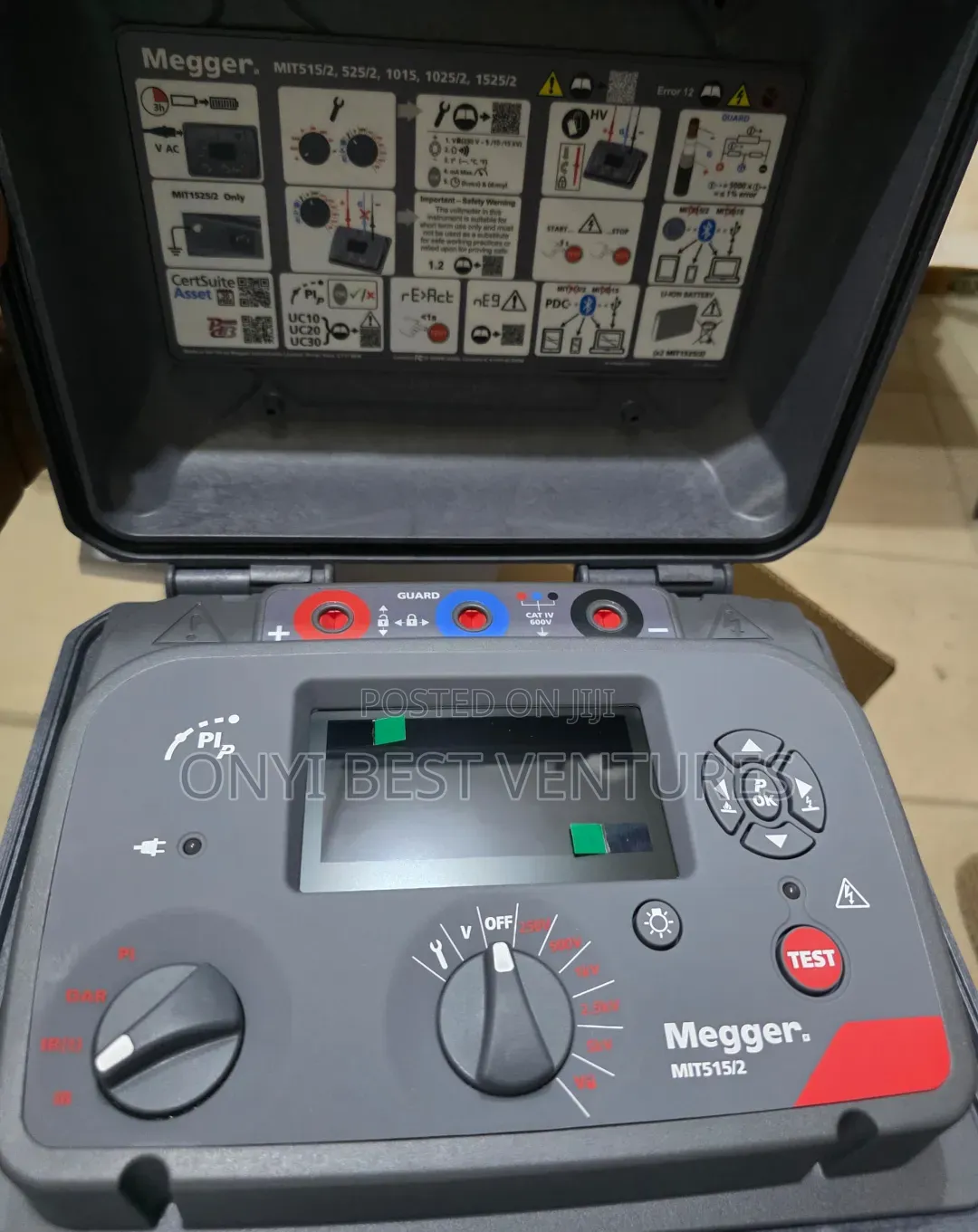 Megger 5kv Mit 515/2 Insulation Tester