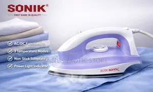 Sonik 250w Ac/Dc Inverter Solar Friendly Dry Pressing Iron
