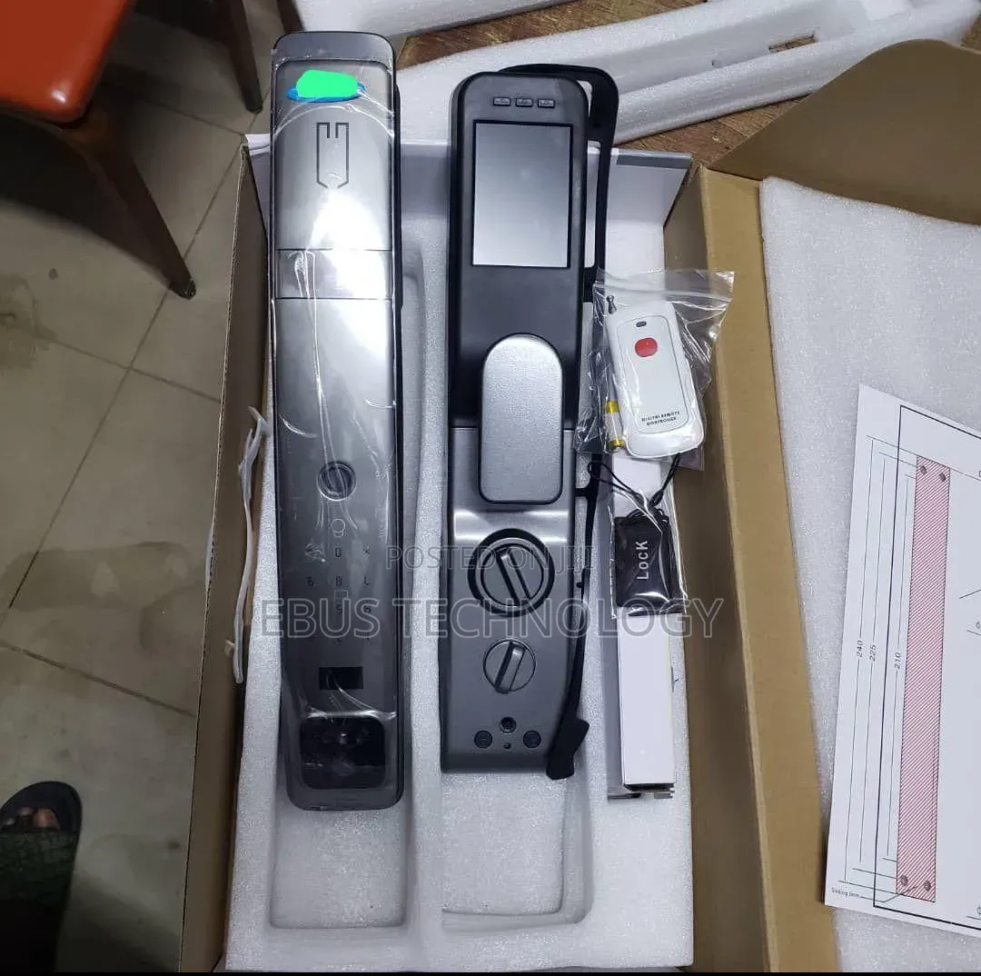 3d Smart Lock With Remote Control