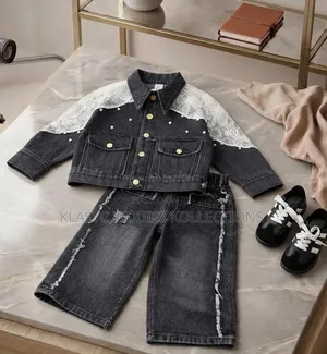 Girls Luxury 2pc Jean on Jean Set