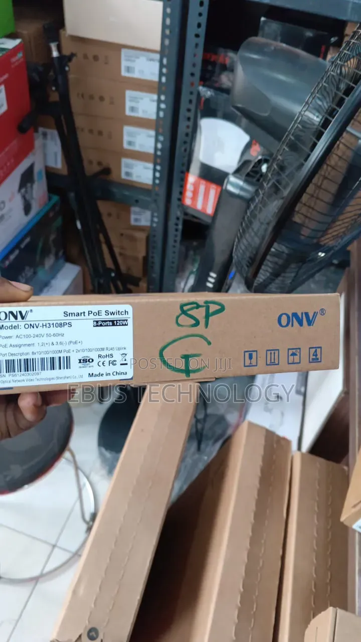 Onv-poe3108ps 8-port Gigabit Poe Switch.