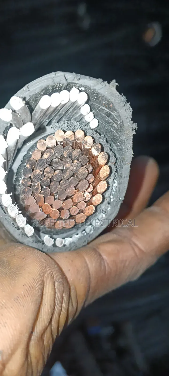 500mm Single Core Armored Cable