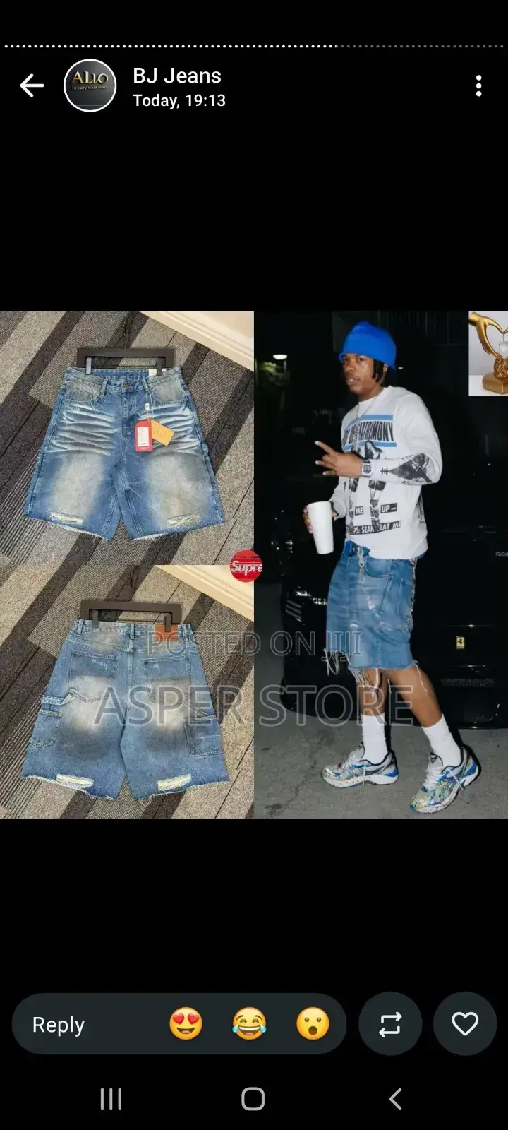 Well Branded Designer Short Nika