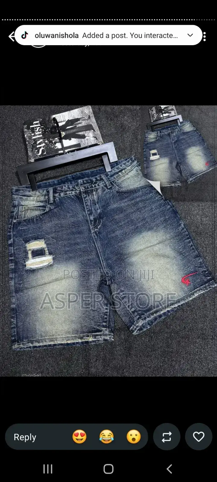 Well Branded Designer Short Nika