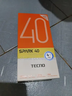 Tecno Spark 40 Pro 128 GB Black
