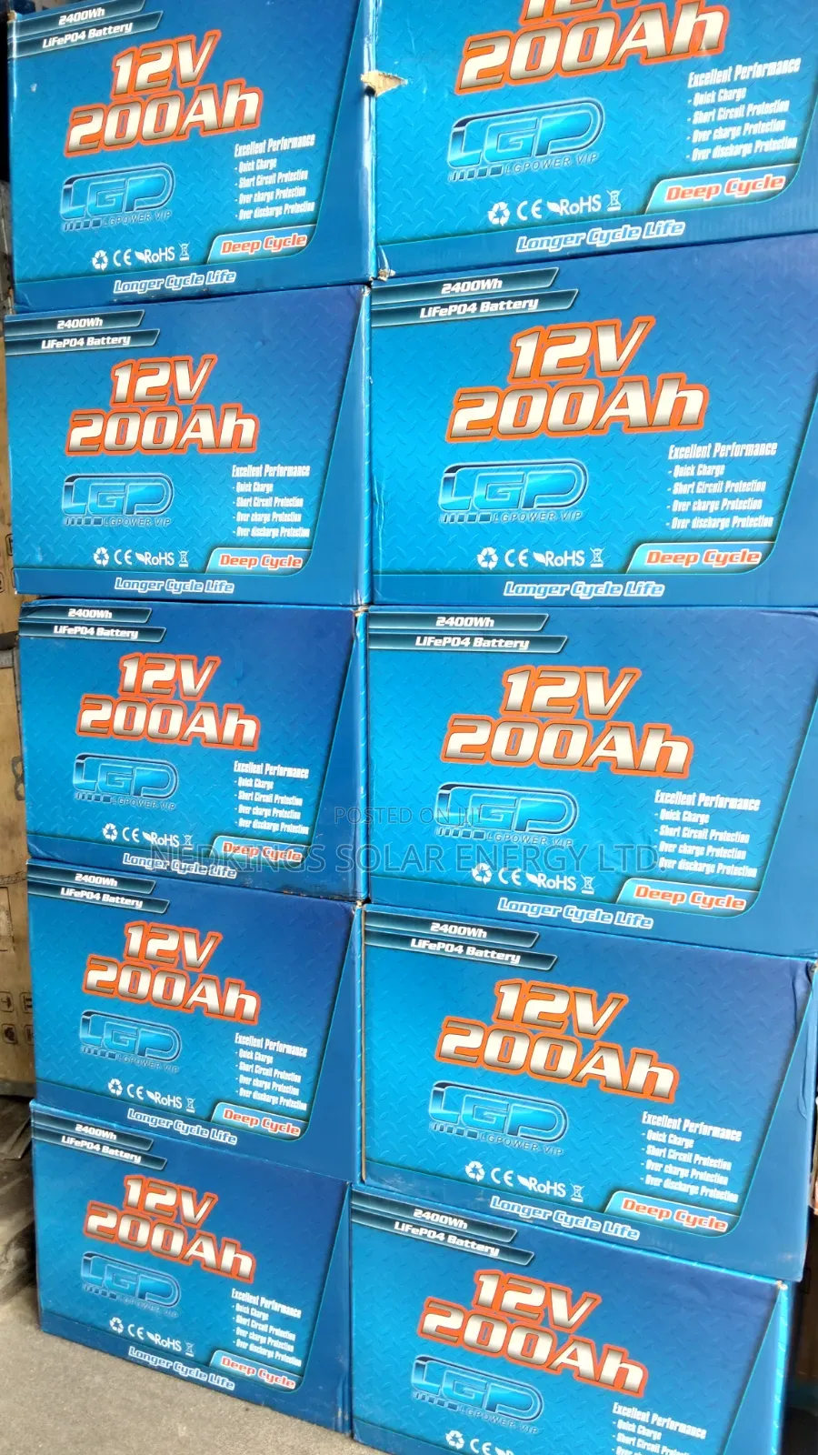 200ah 12v LGP Power Lithium Battery