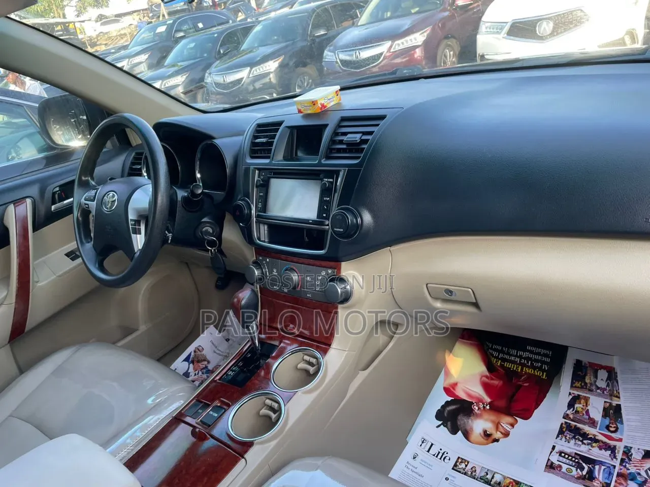 Toyota Highlander Limited 2012 Gray