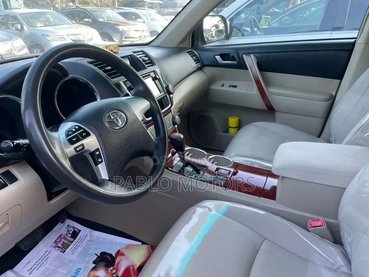 Toyota Highlander Limited 2012 Gray