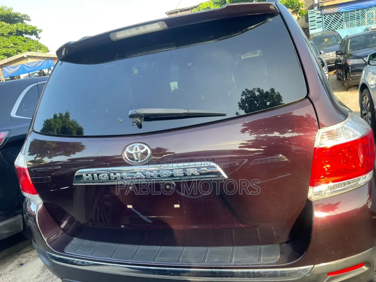 Toyota Highlander Limited 2012 Gray