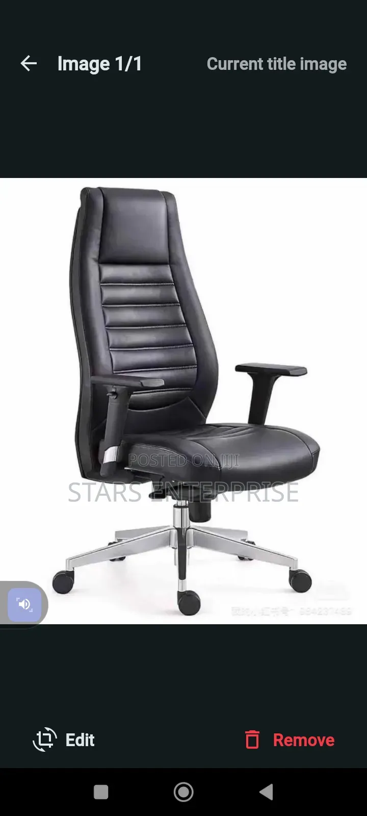 Modern Executive Swivel Chair