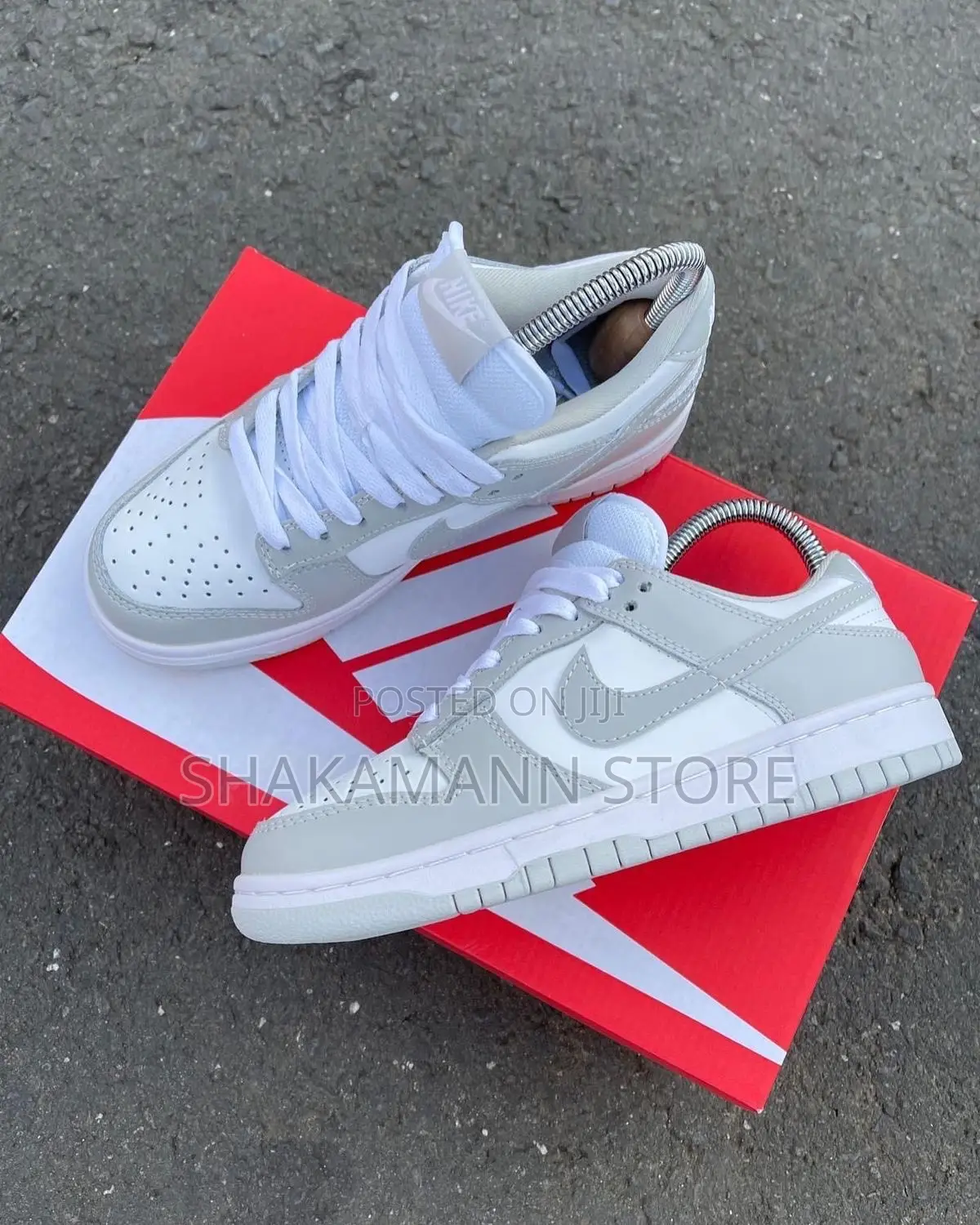 Original Nike Sb Dunk Ash/Gray White